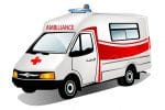 Ambulance vector